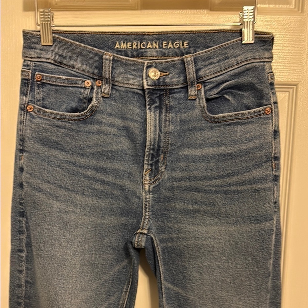 American Eagle Outfitters Blue Skinny Jeans #492 - Picture 2 of 11